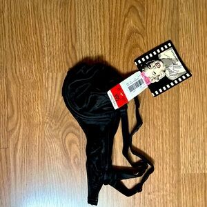 Black Satin Bra by Warners